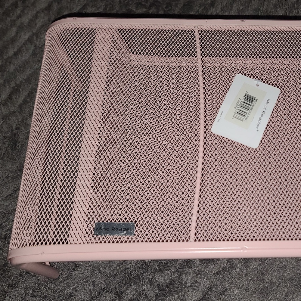 Mind Reader Mind Reader Metal Mesh Monitor St and Desk Organizer NWT